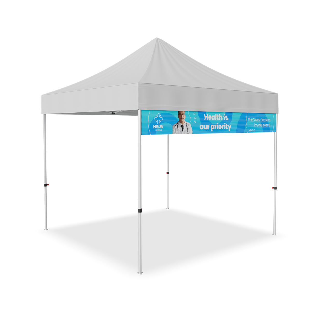 Tent Valance Banner for 10' Tent 4