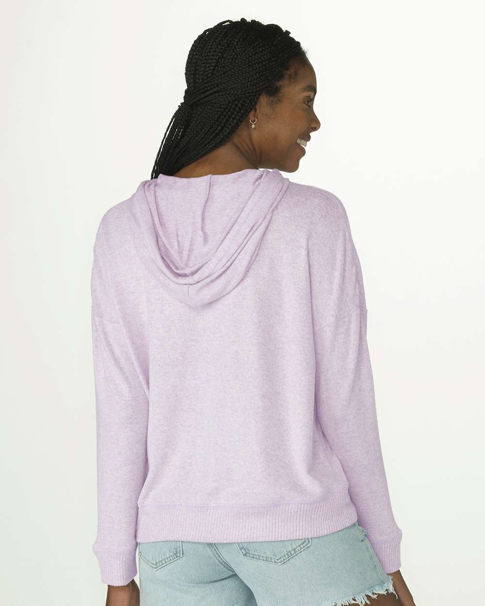 Women's Cuddle Fleece Hooded Sweatshirt - BW1501 52