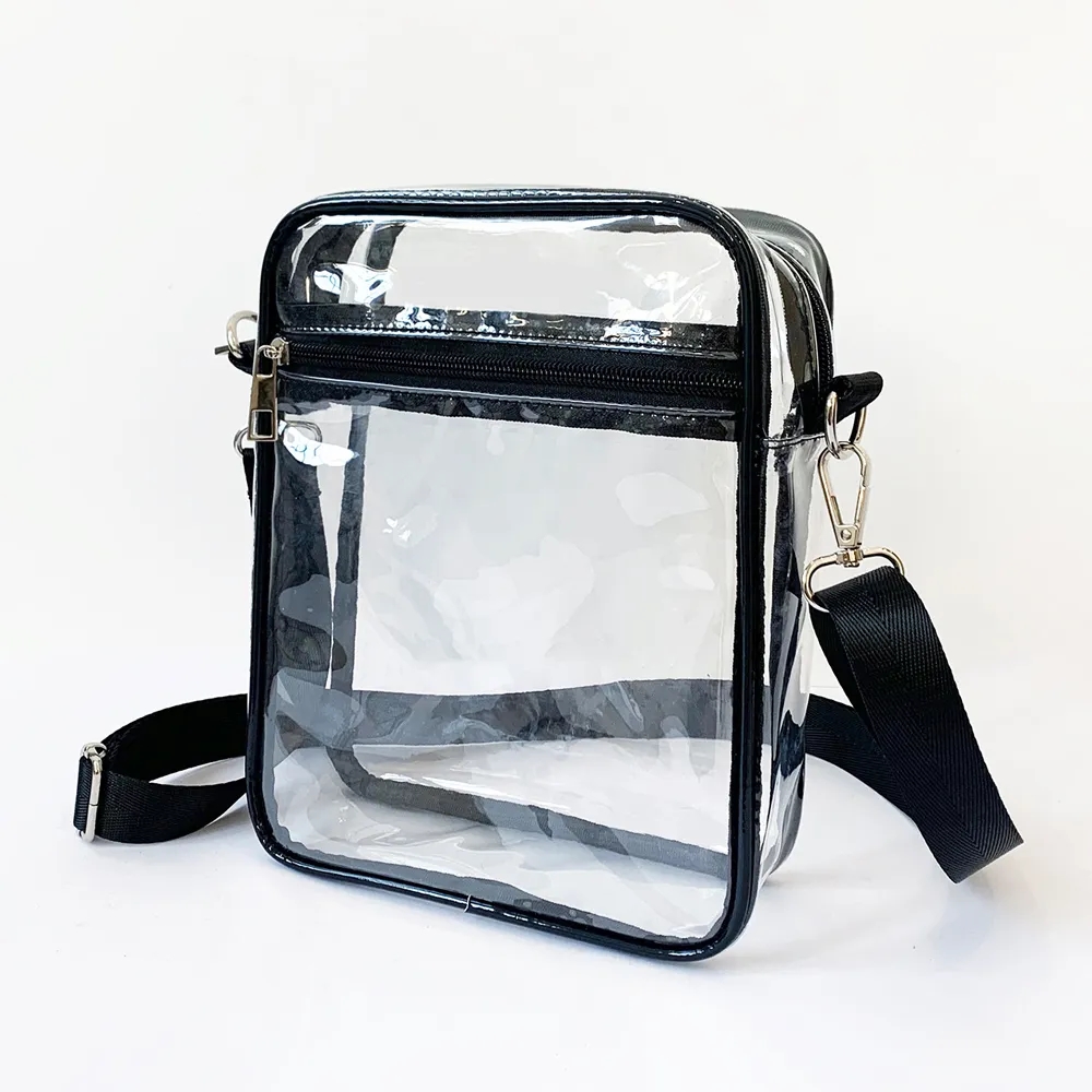 Clear PVC Transparent Crossbody Bag 4