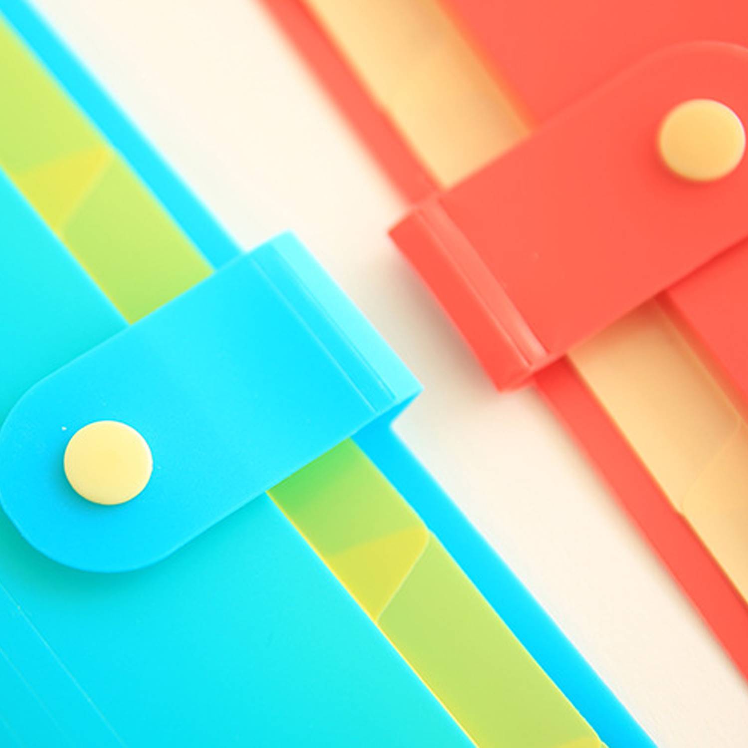 Expanding Accordion File Folders w/ Snap Closure 9