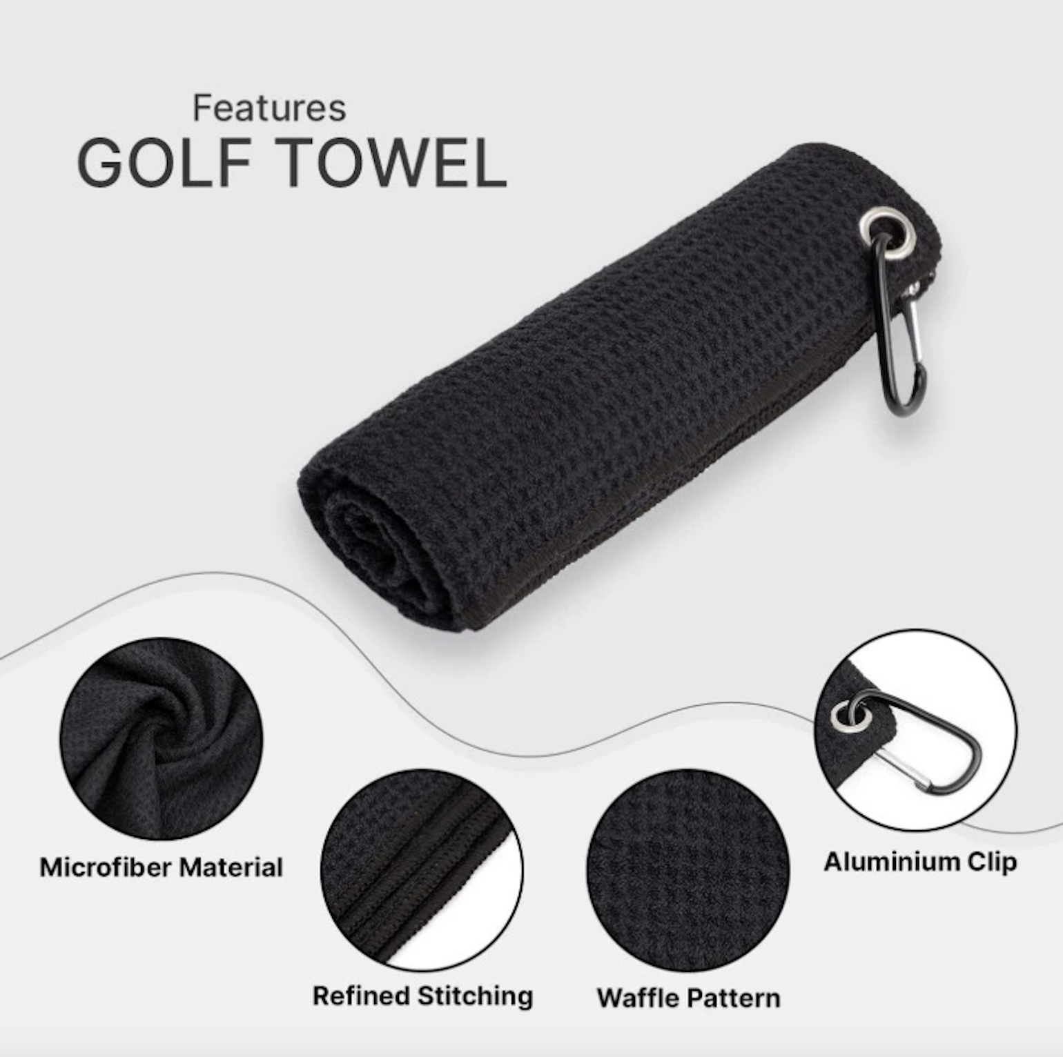 Custom Full-Color Golf Towel 3
