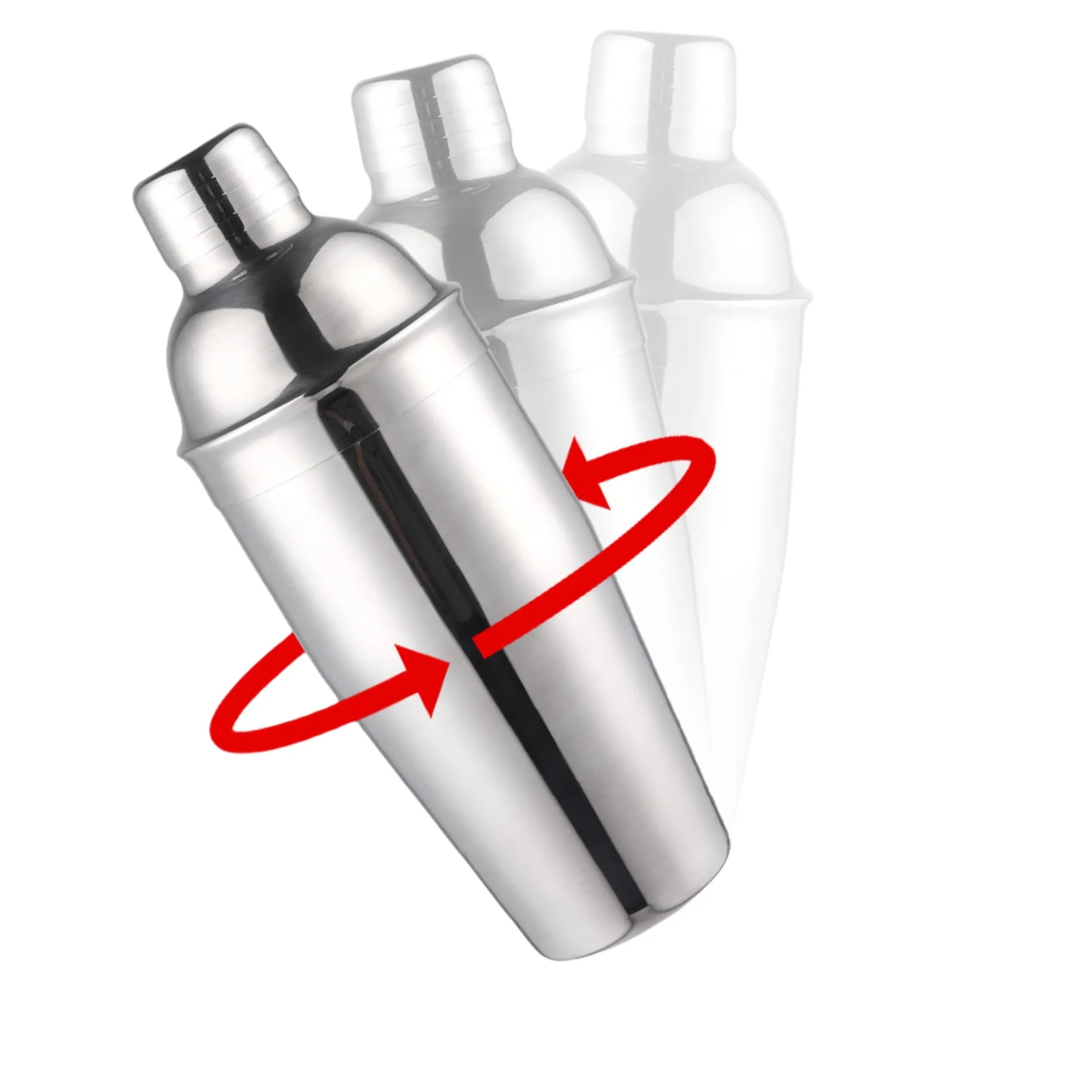 25oz Stainless Steel Cocktail Shaker Bottle For Bar 5