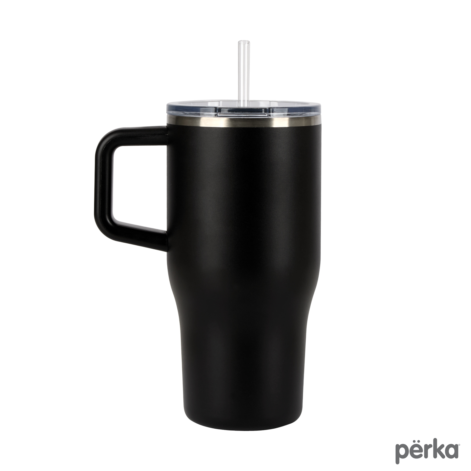 Perka® Myrton 20 oz. Double Wall, Recycled Stainless Steel Travel Mug 5