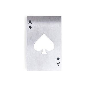 Slim Stainless Steel Ace Spades Bottle Beer Opener 5