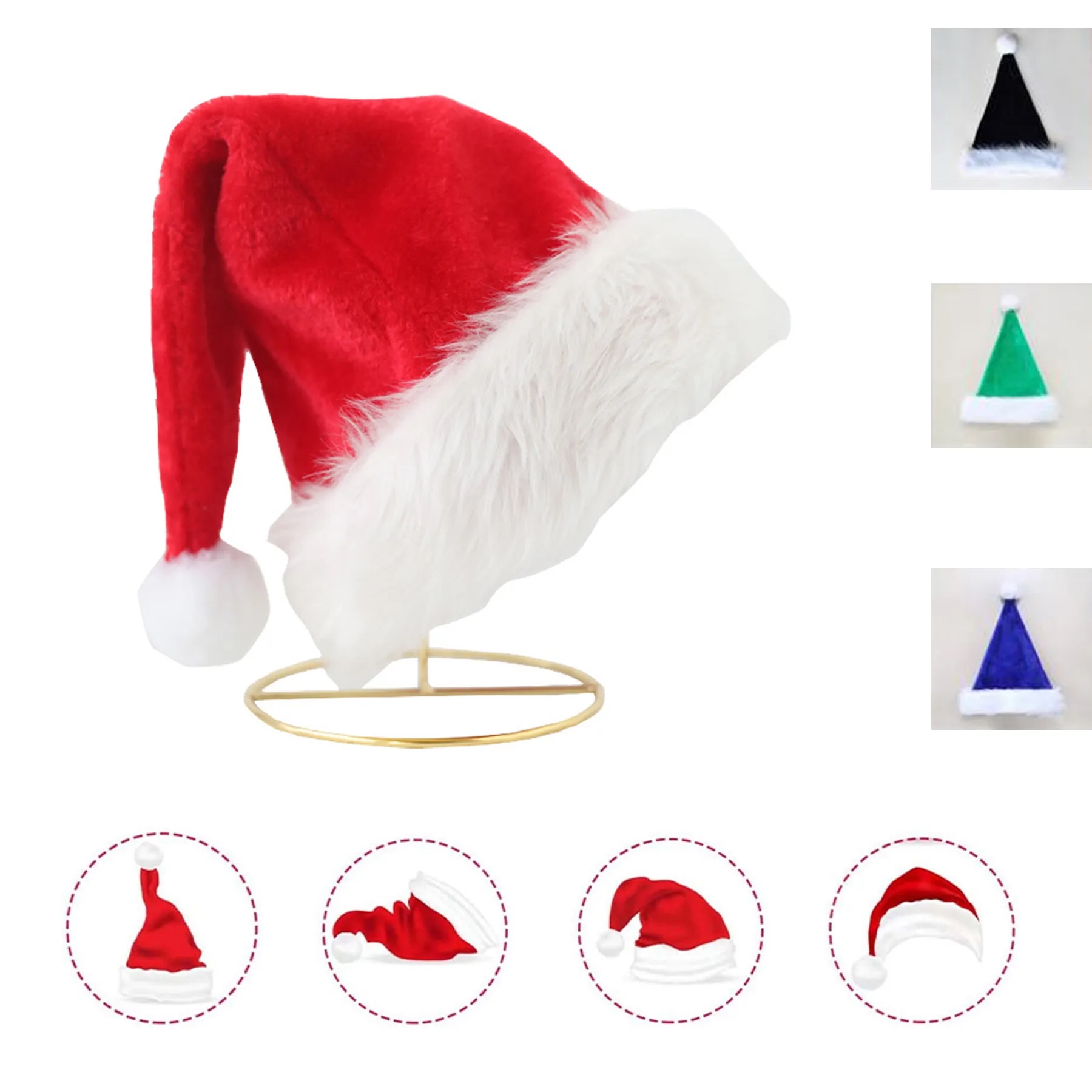 Pom Santa Hat 1