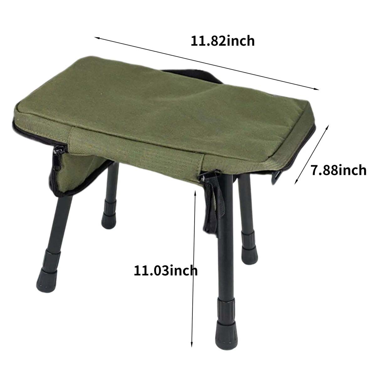 Steel Frame Folding Stool for Backpacking Trips 6