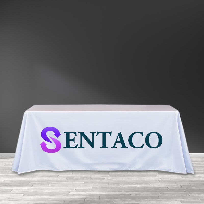 6FT Trade Show Table Cover - Full Color Imprint 9