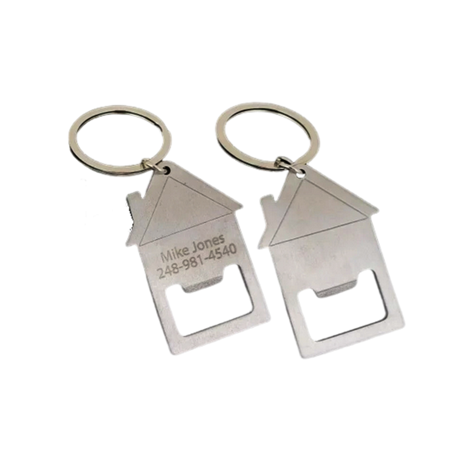 House Shape Opener Keychain 8
