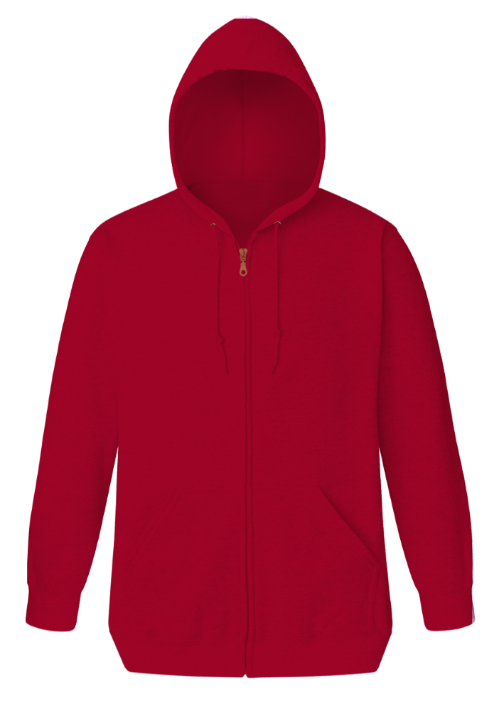 Adult Zip Front Hoodie 38