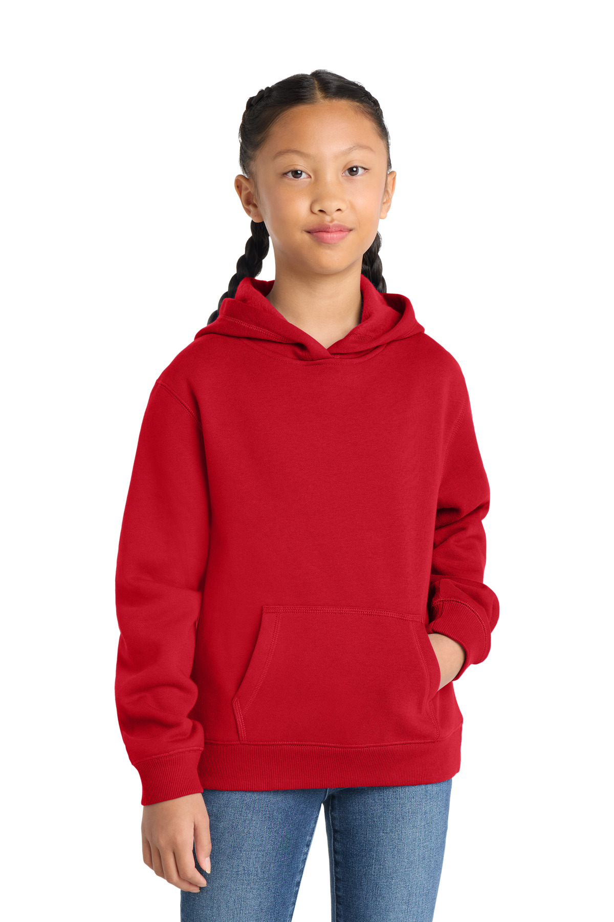 Sport-Tek Youth Pullover Hooded Sweatshirt. YST254 9