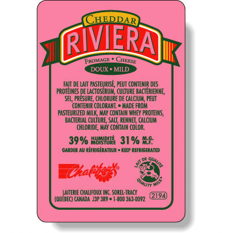 Fluorescent Red Paper Roll Labels Stock Rectangle (2"x3")