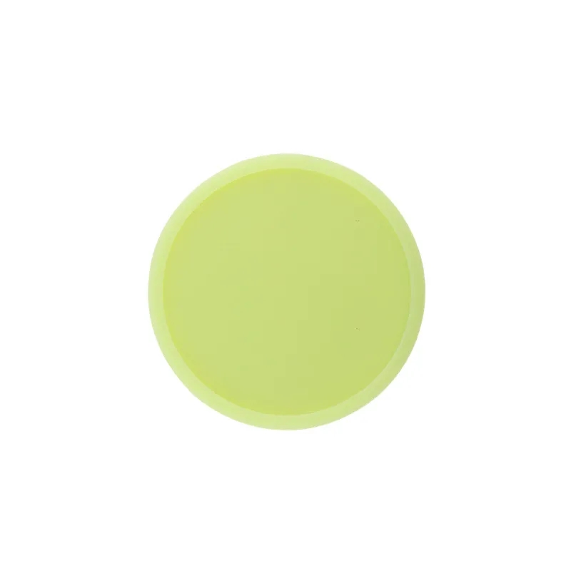4 Inches Round Silicone Luminous Coasters 4