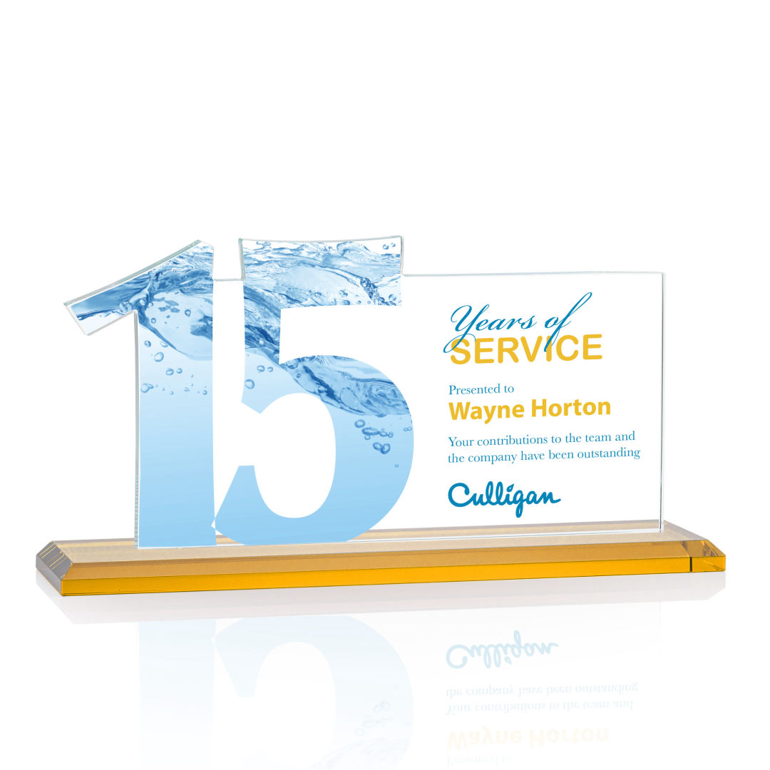 Hazelton VividPrint™ Award - Amber 11