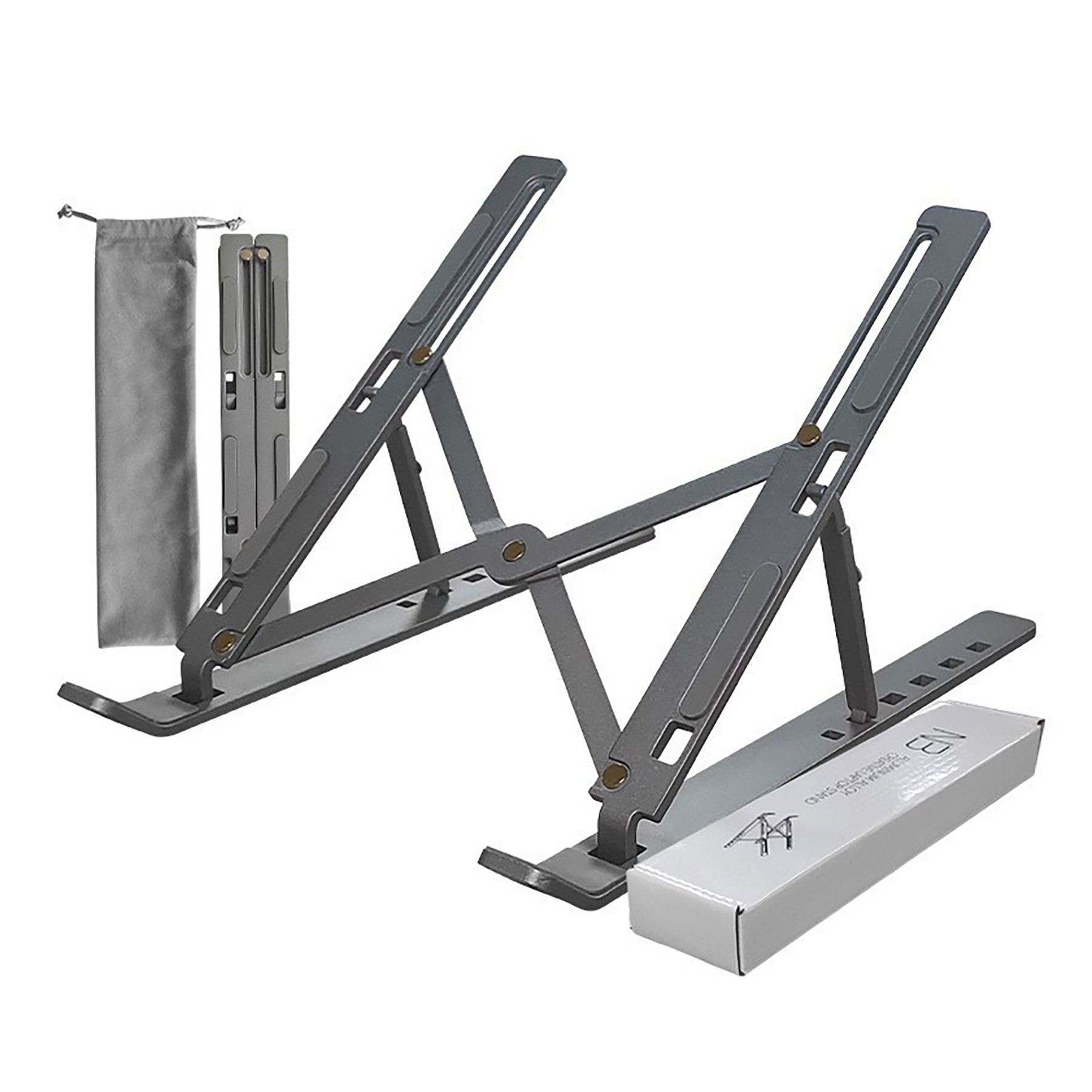 Adjustable Radiating Metal Laptop Stand 4