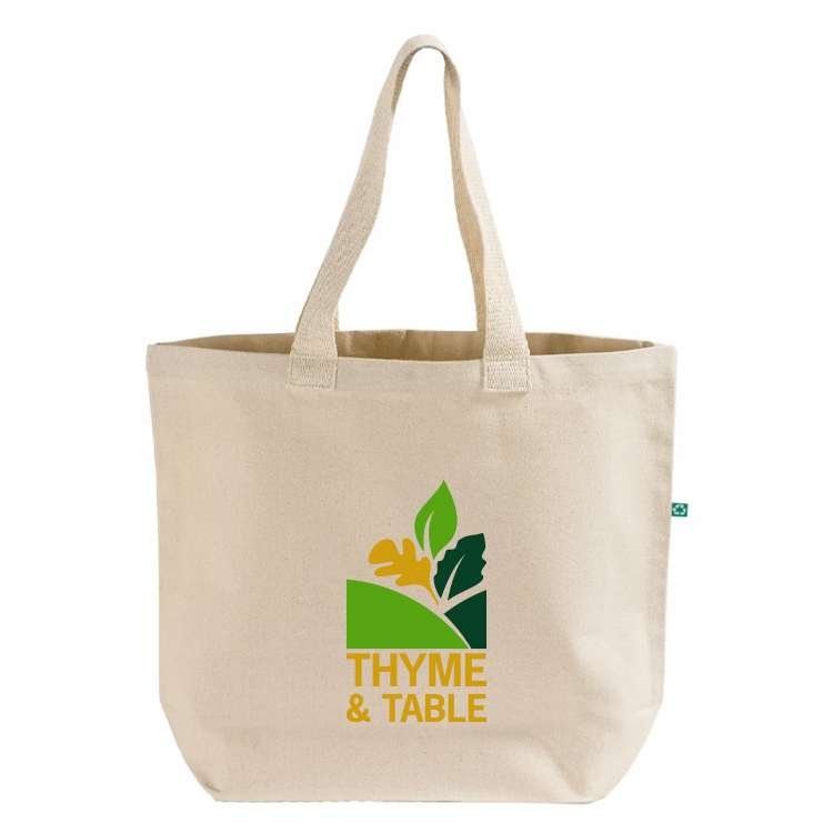 Trillium Trend Recycled Canvas Tote Bag 17