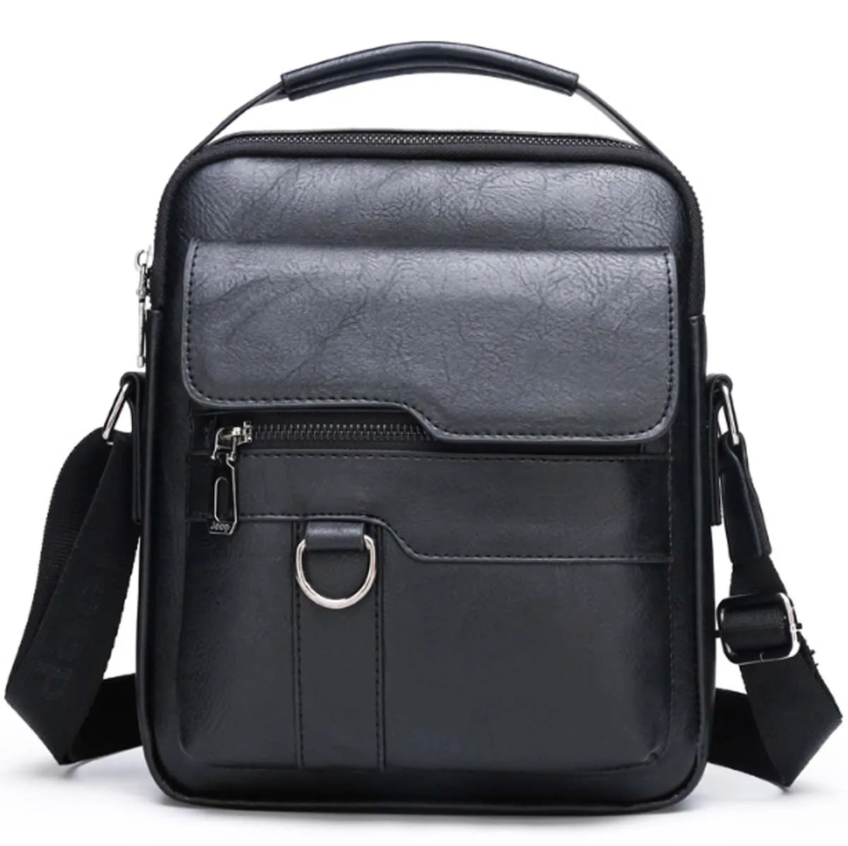 Large Capacity PU Leather Handbag Crossbody Bag Briefcases 4