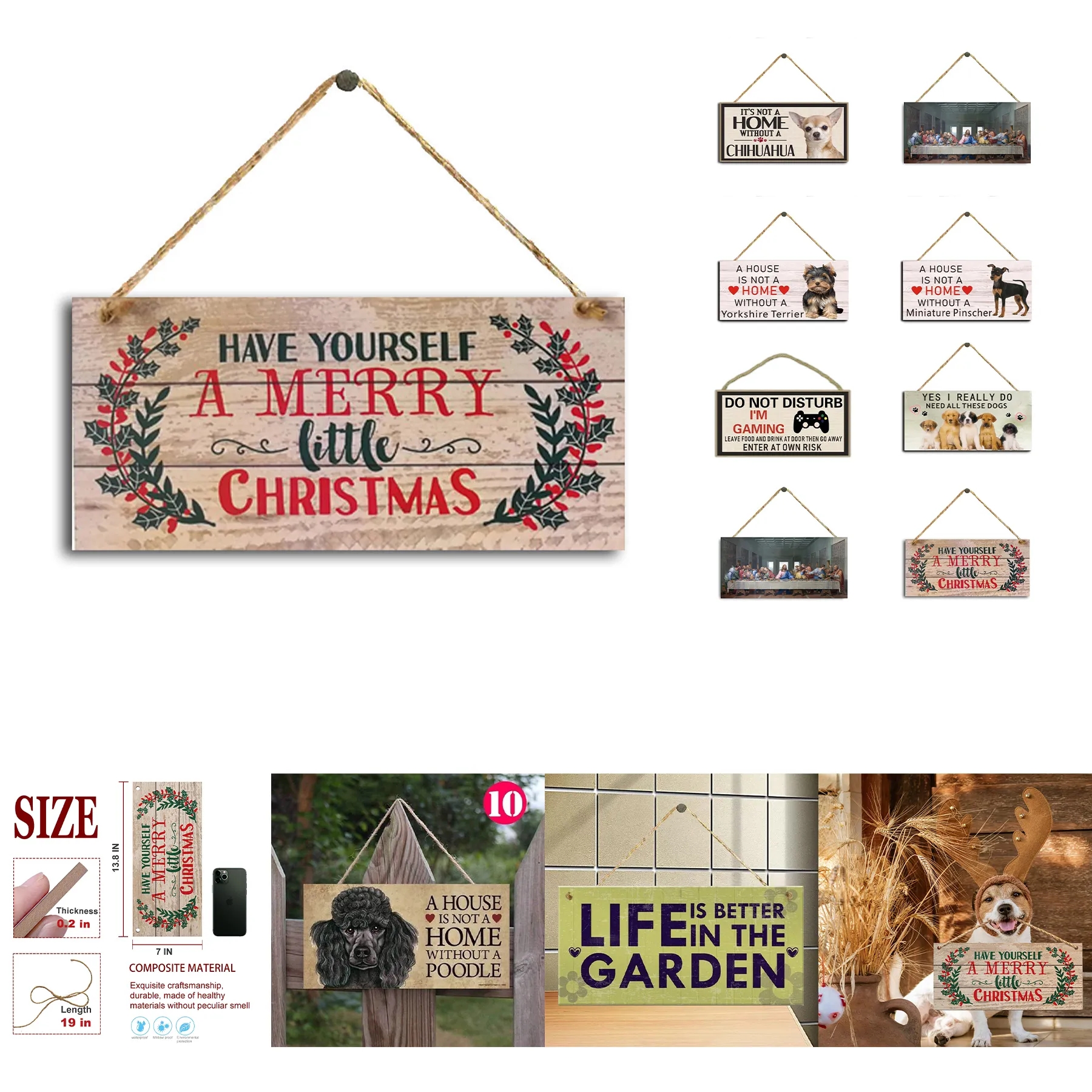 Door Hanging Sign 2