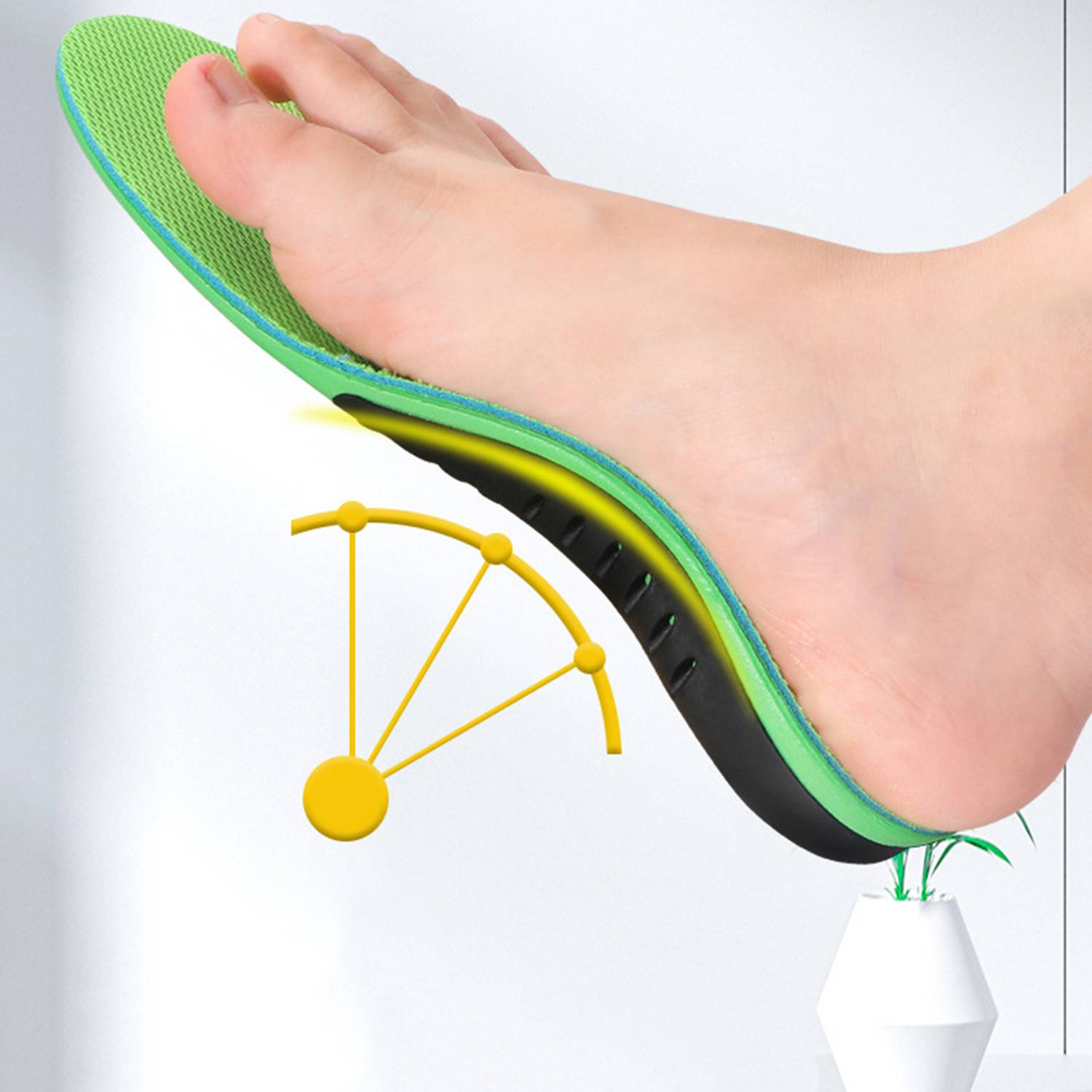 Arch Support Orthotic Shoe Insoles 5