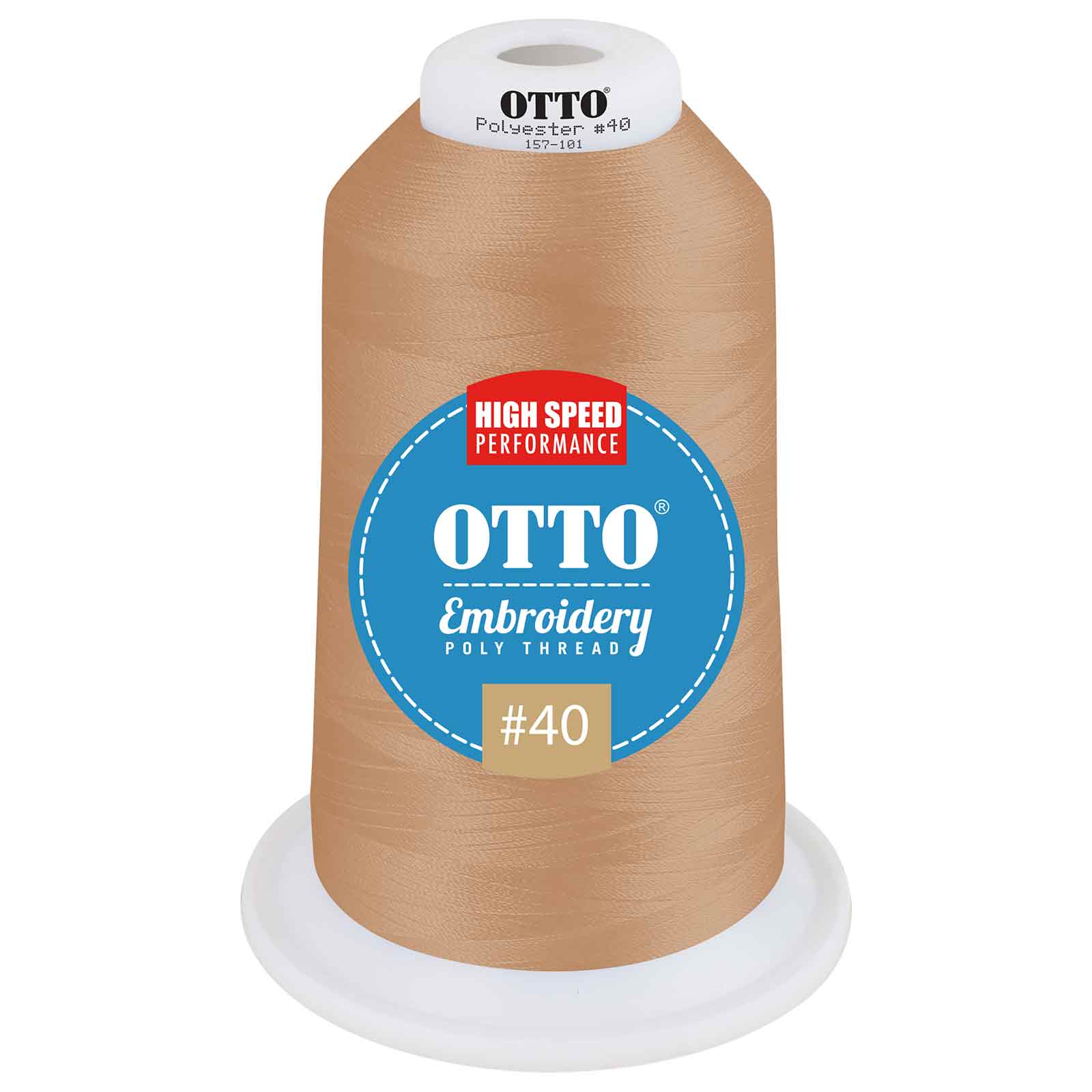 OTTO Embroidery Poly Thread #40 5,500 yd. King Cone 966