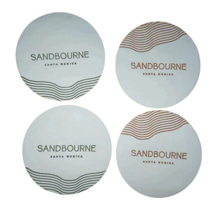 Disposable Absorbent Paper Coasters 2