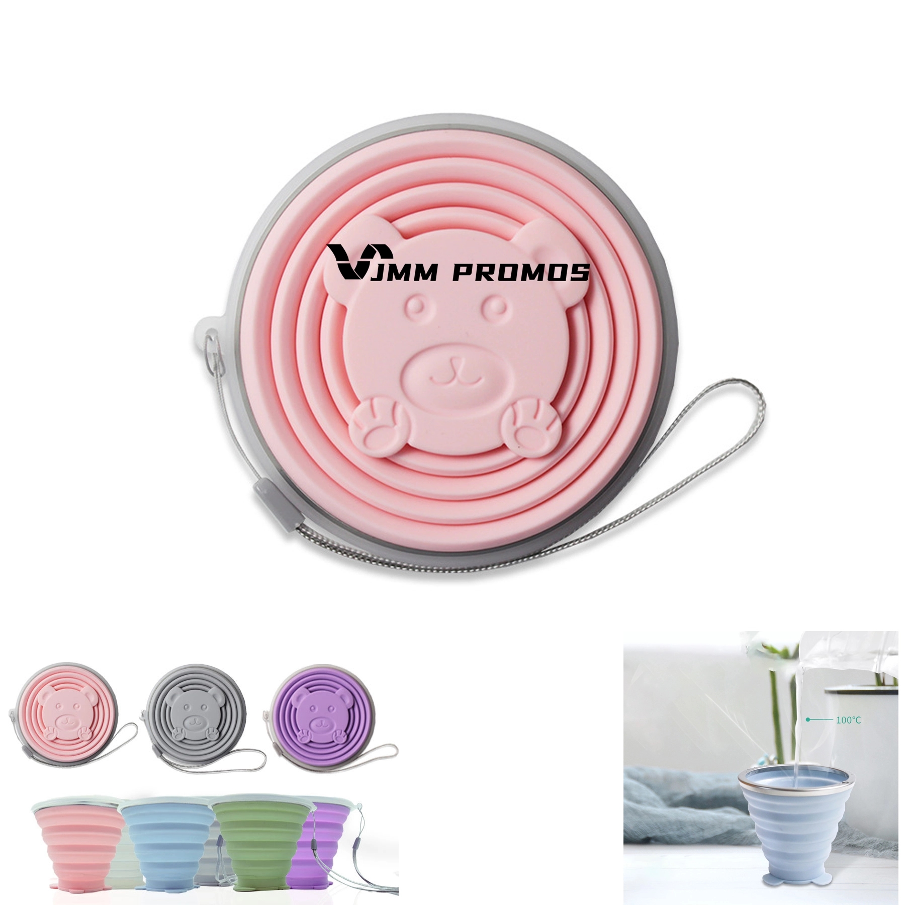 Silicone Collapsible Travel Cup 1