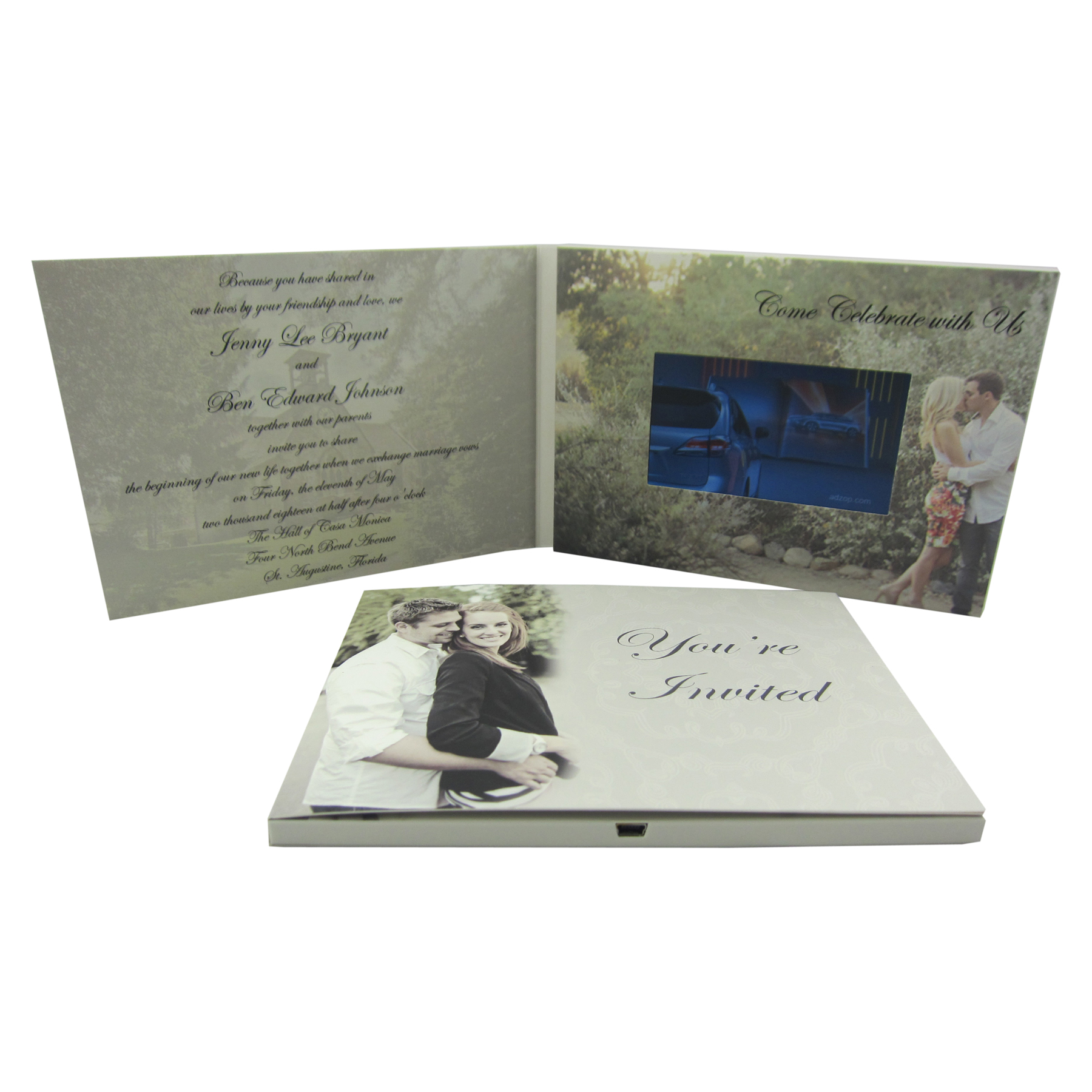 VidU 4.3" HD Video Mailer And Brochure With Full Color Printing - Custom A5 Video Card 10