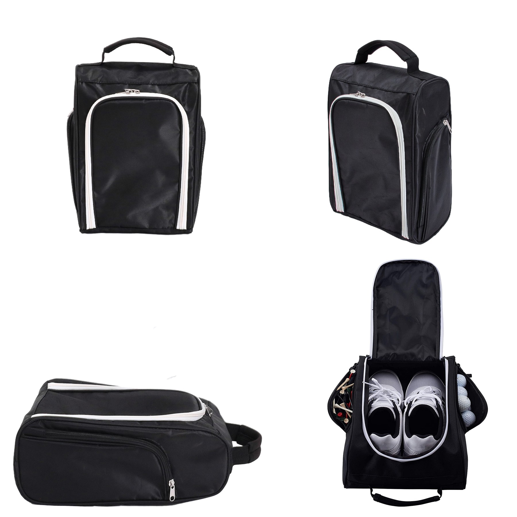 Golf Shoe Travel Bag With Side Pockets 2