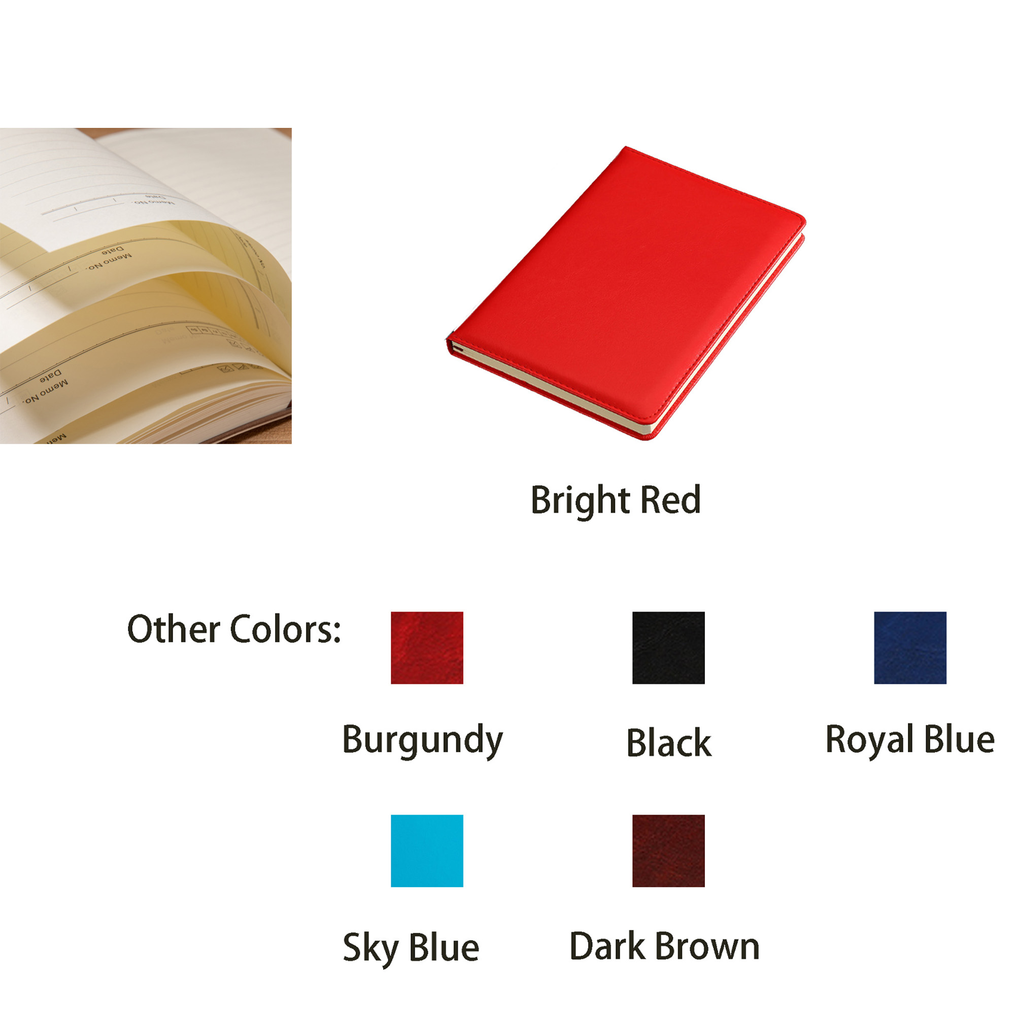 B5 Leather Notebook 2