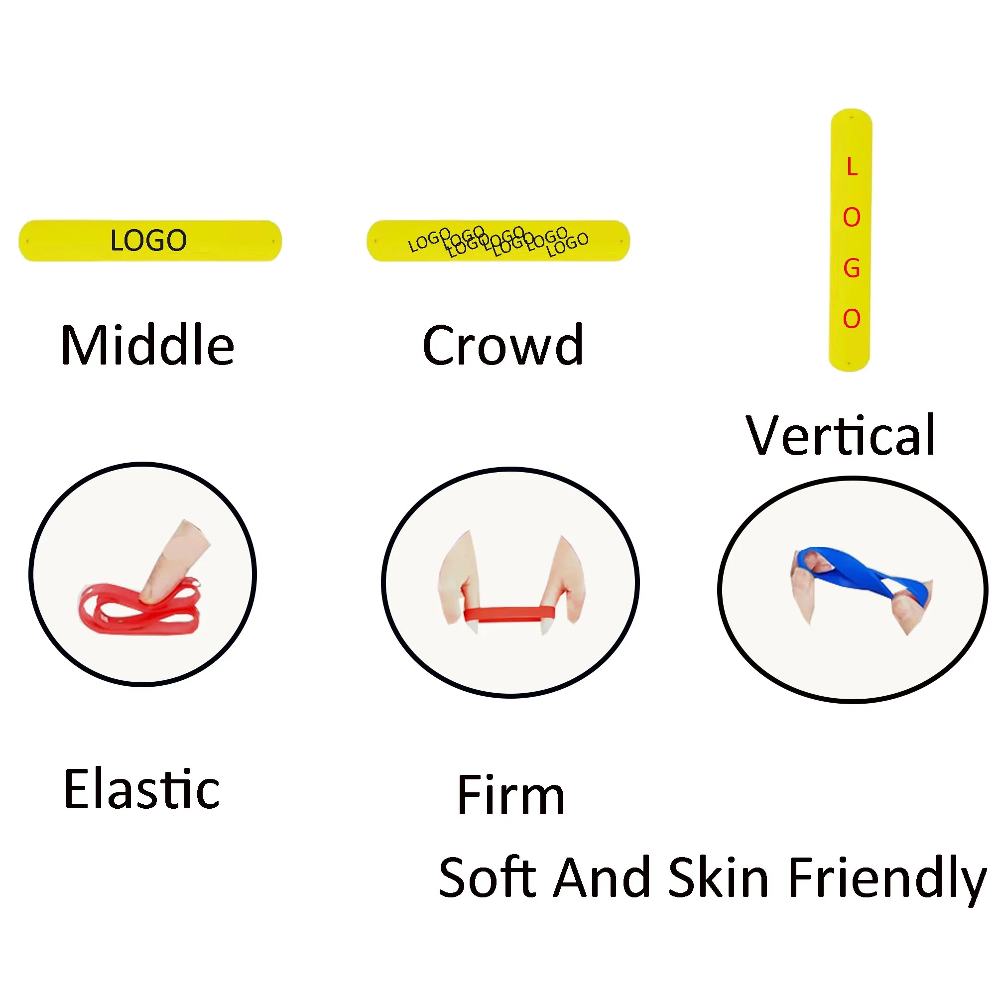 Slap Wristband Bracelet Band 2