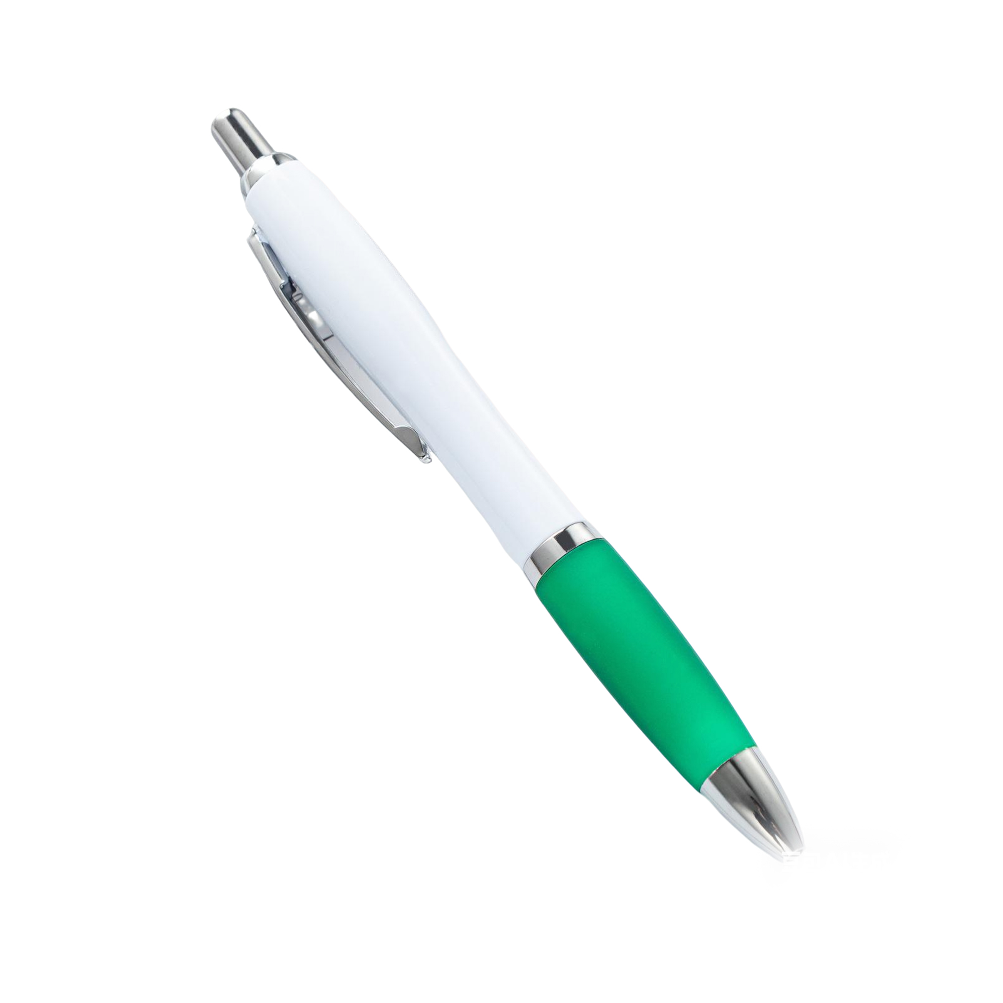 Retractable Ballpoint Pen Translucent Barrel Design 11