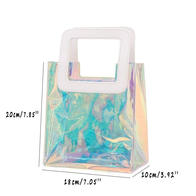 Holographic PVC Tote Gift Bags 2