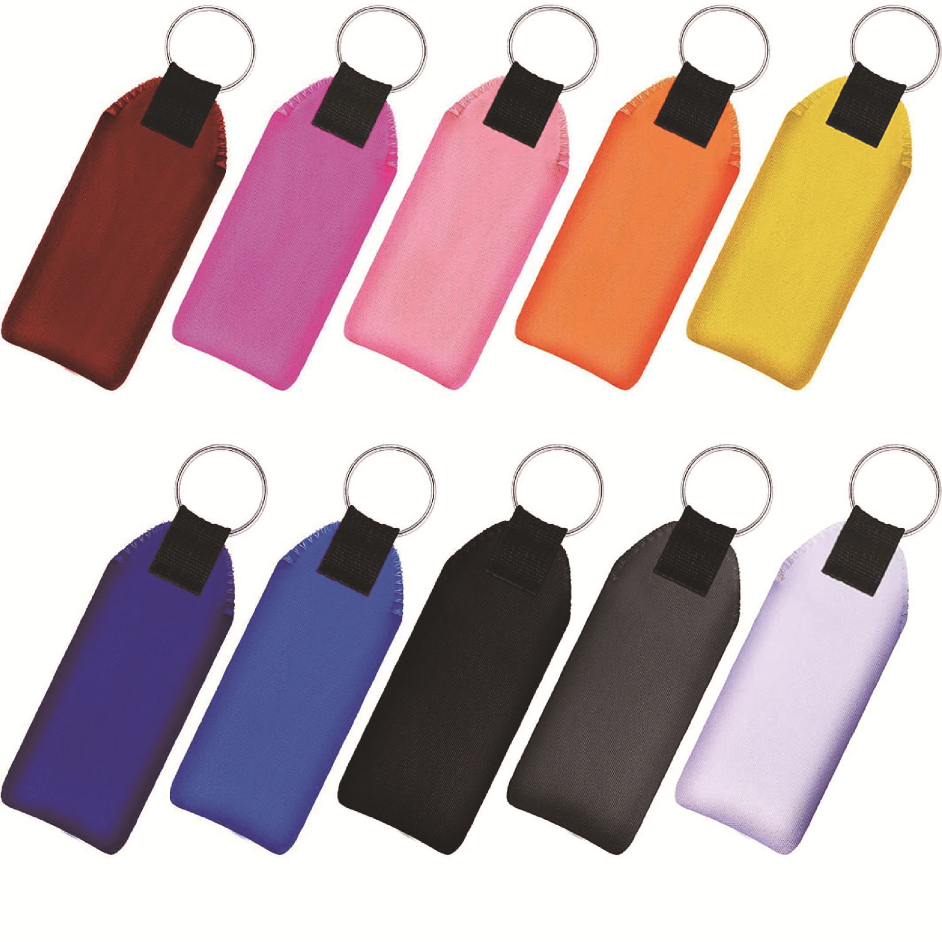 Neoprene Wristlet Keychains Lanyard 1