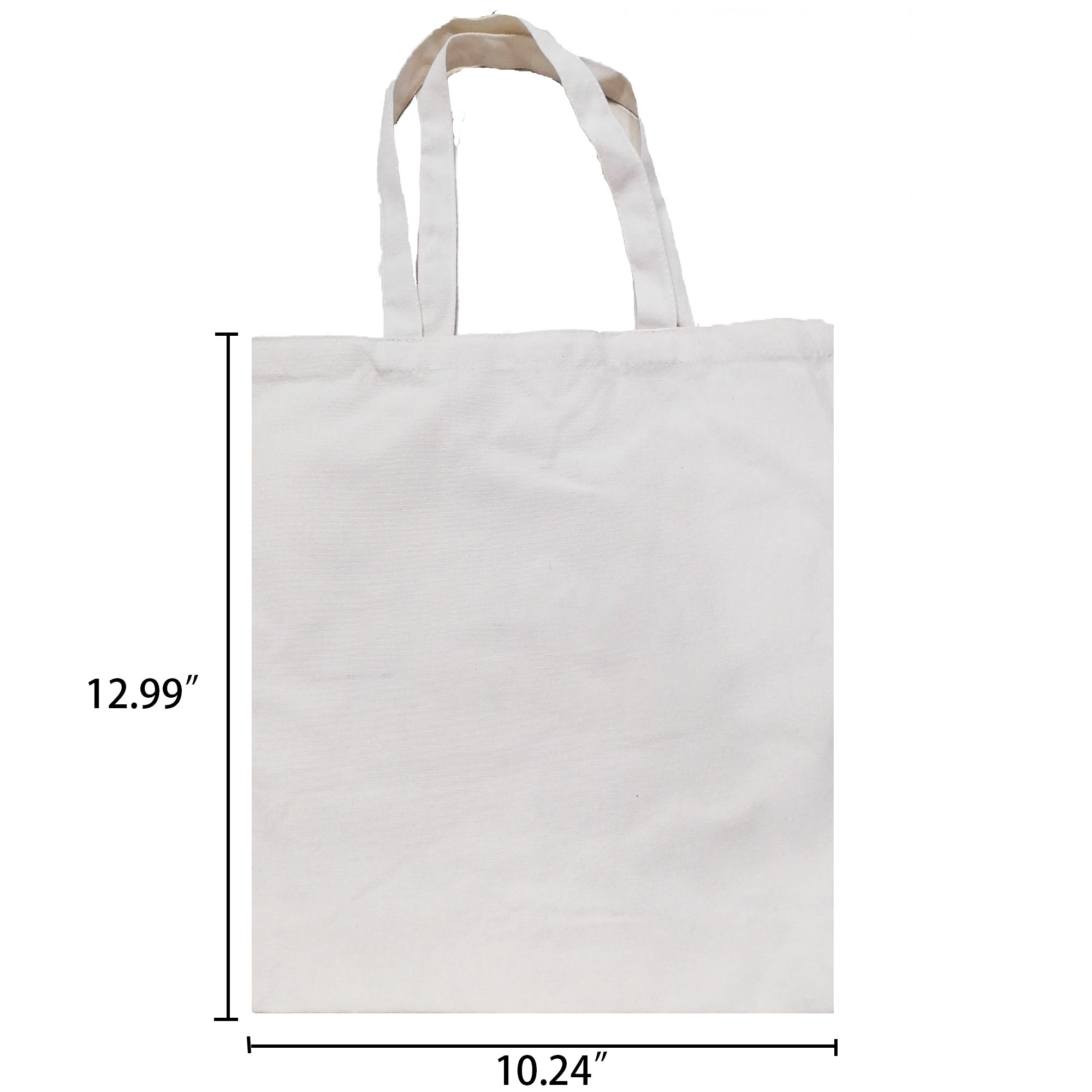 Canvas Handbag, custom tote bag with logo imprint 1