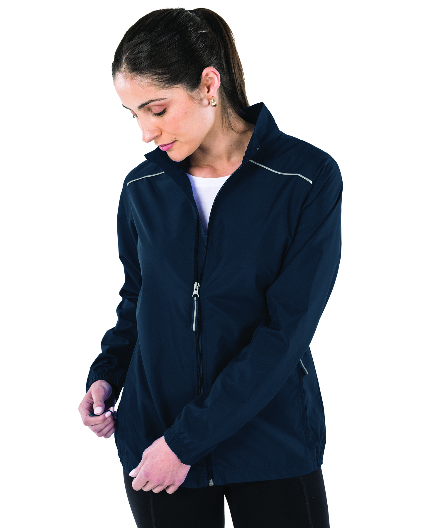 Women's Skyline Pack-N-Go® Full Zip Reflective Jacket 115