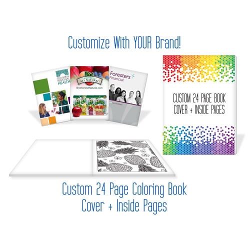 Custom 24 Page Coloring Book