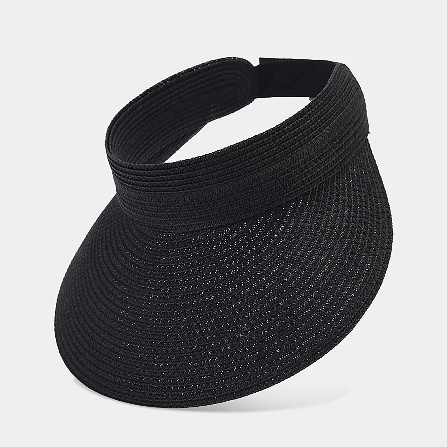Womens Sun Visor Straw Hat 10