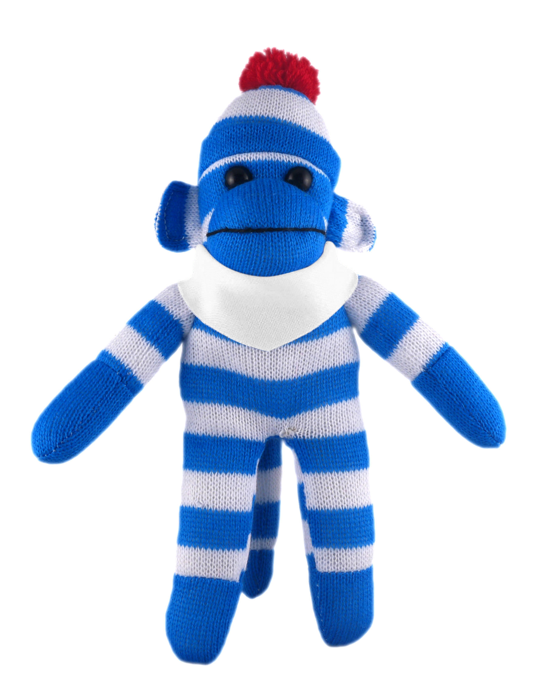 Blue Sock Monkey (Plush) with Bandana 3