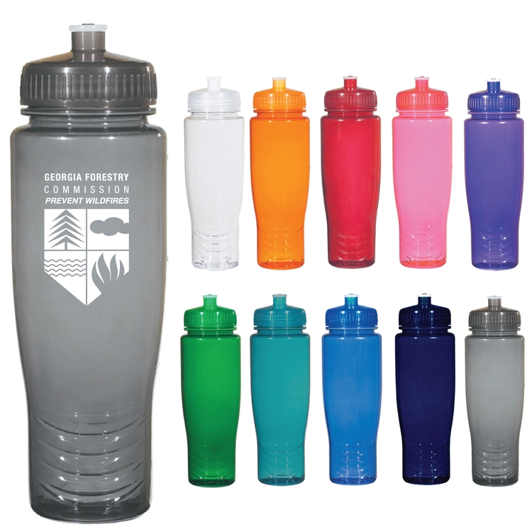 28oz. Poly-Clean Fitness Water Bottle 1