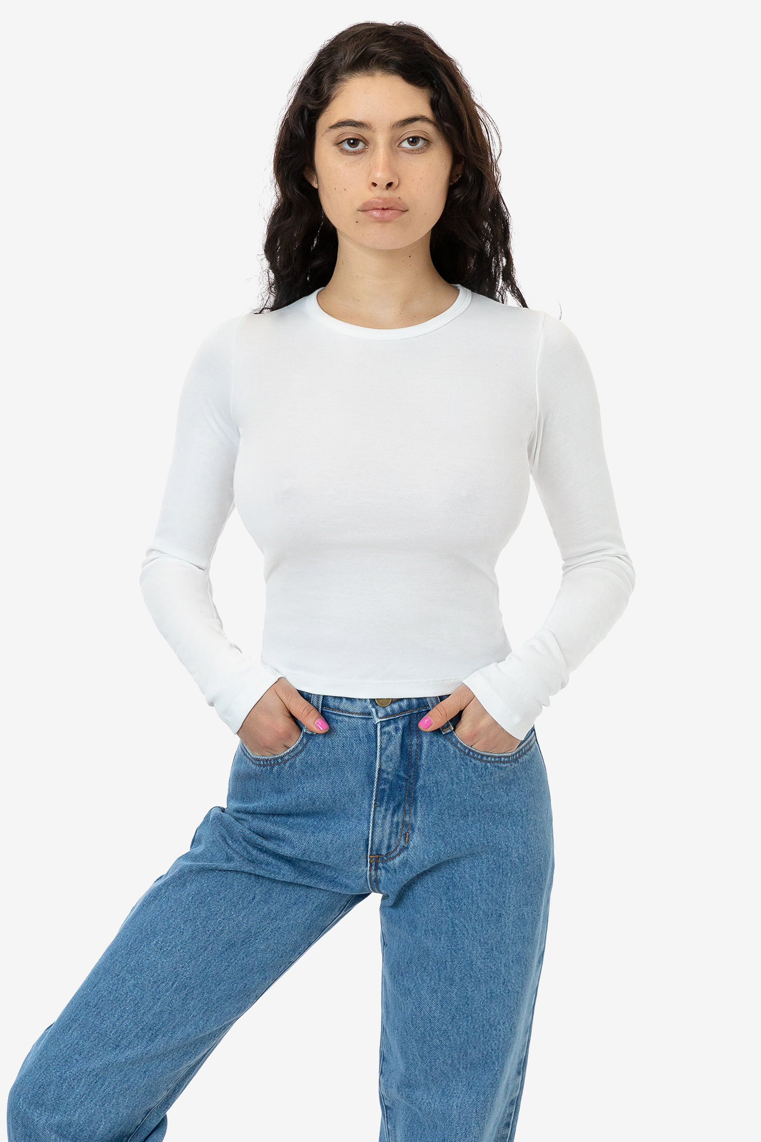 BABY RIB LONG SLEEVE CREWNECK 5