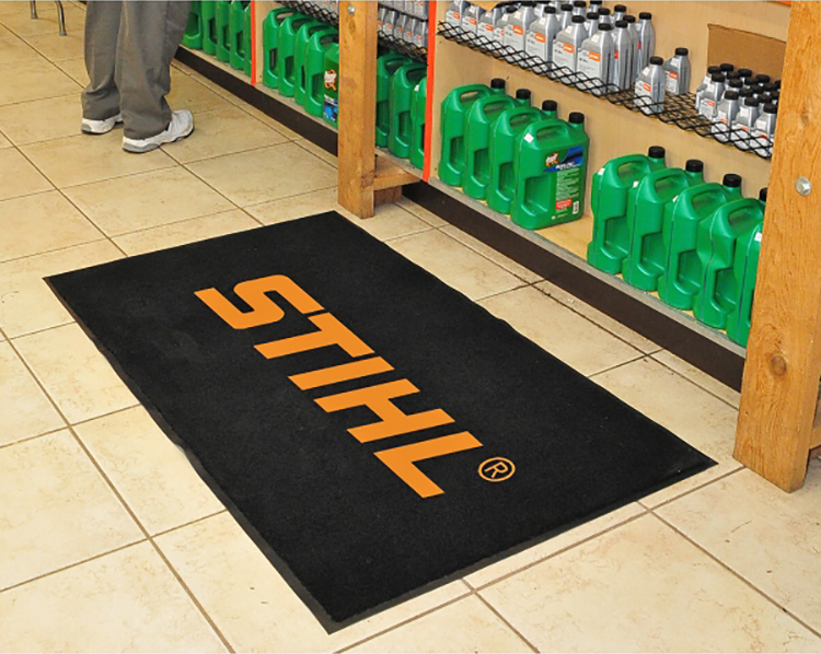 Flocked Olefin Floor Mat