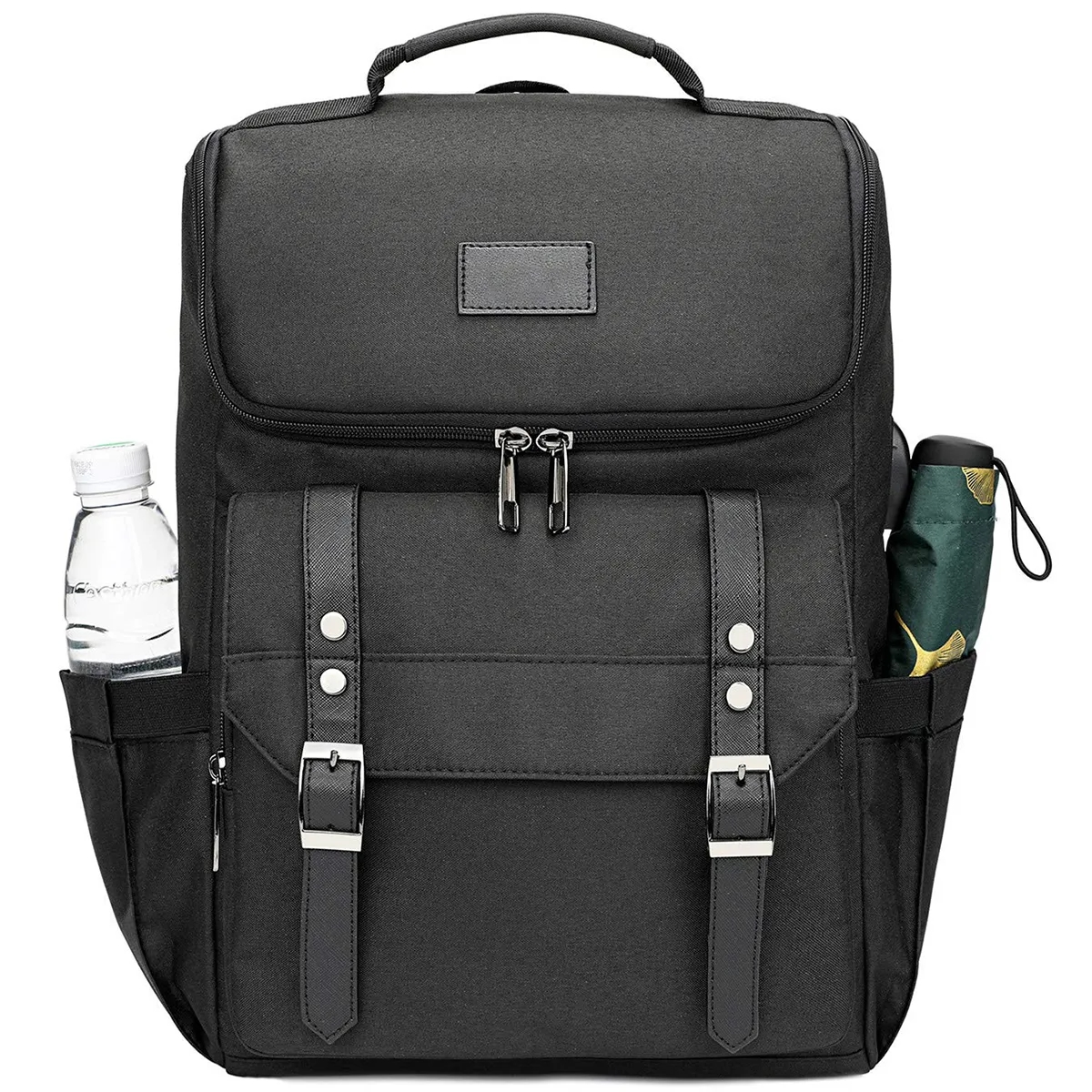 20L Waterproof Business Men'S Retro Office Laptop Backpack 9