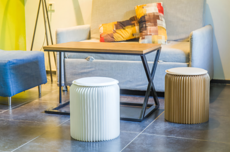 Flexible Folding Paper Stool 7