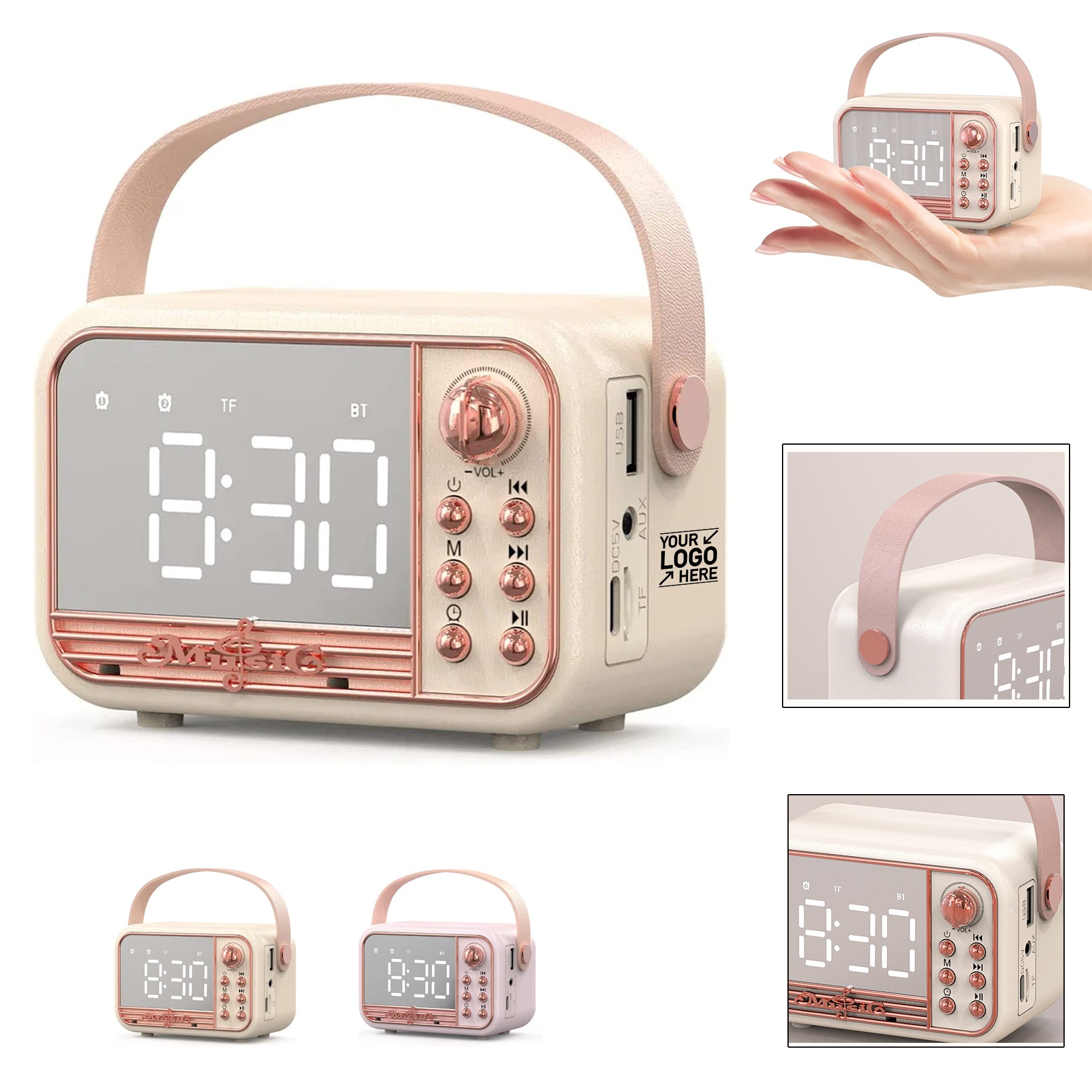 Vintage Portable Wireless Speaker 1