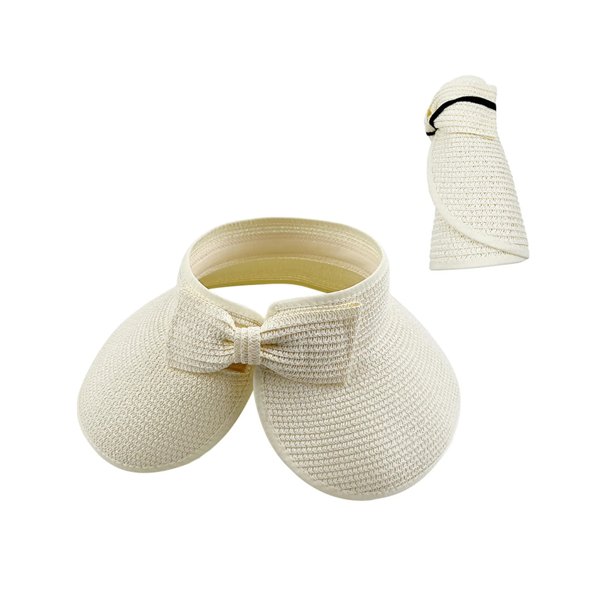Foldable Beach Sun Straw Hat Outdoor Caps 16