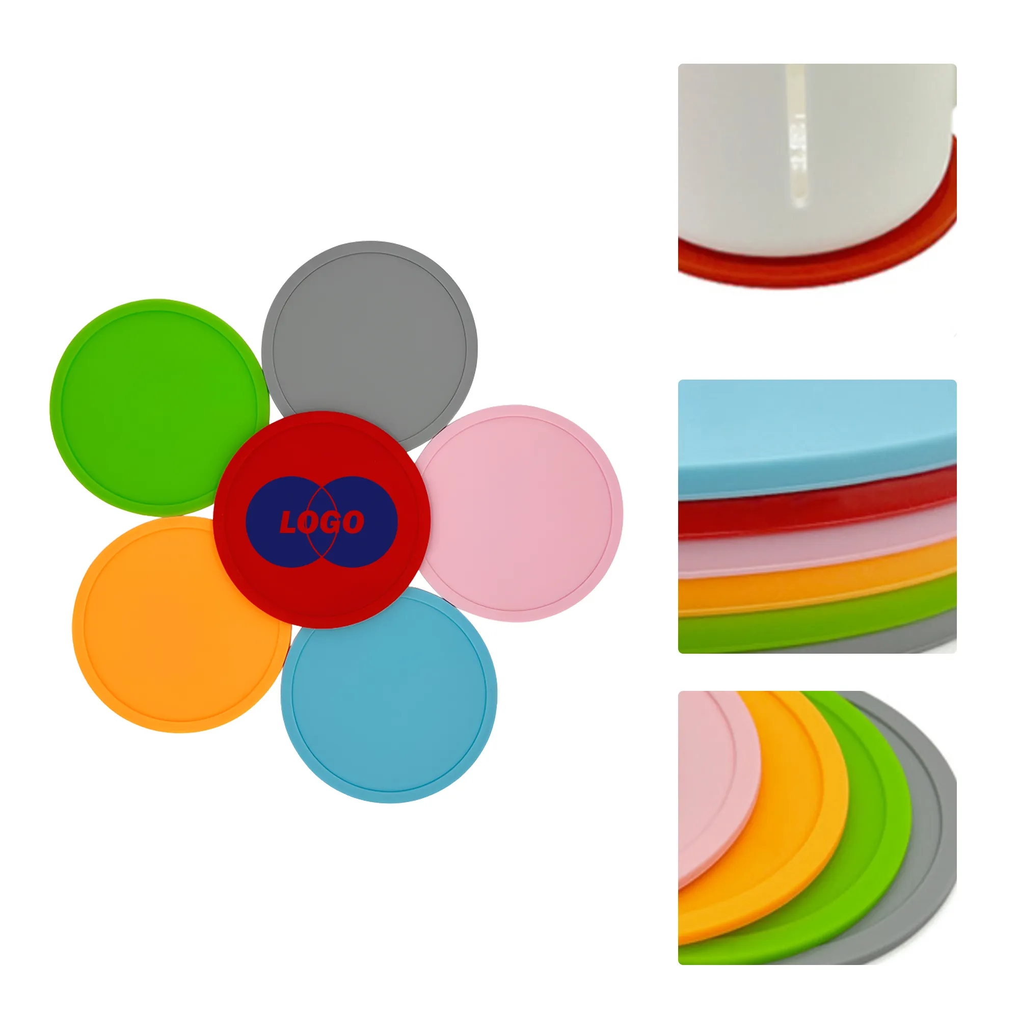 Silicone Waterproof Coaster 2
