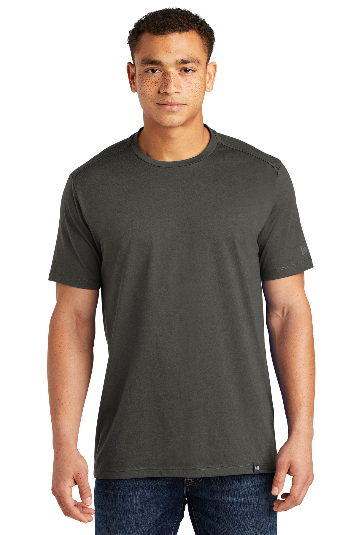 New Era Heritage Blend Crew Tee. NEA100 73