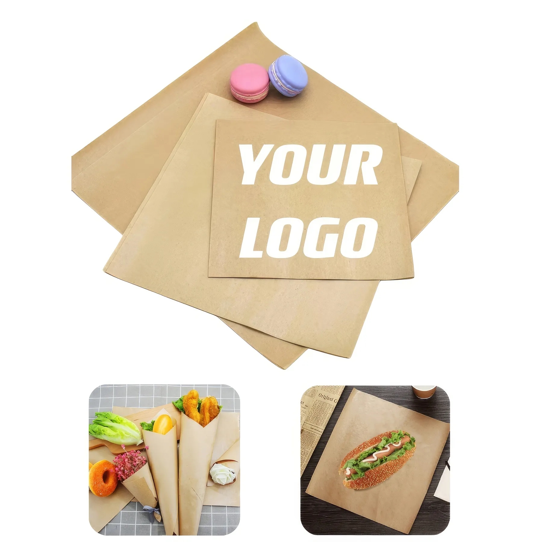 Cutomizable Greaseproof Waterproof Paper Wrapping Tissue 2