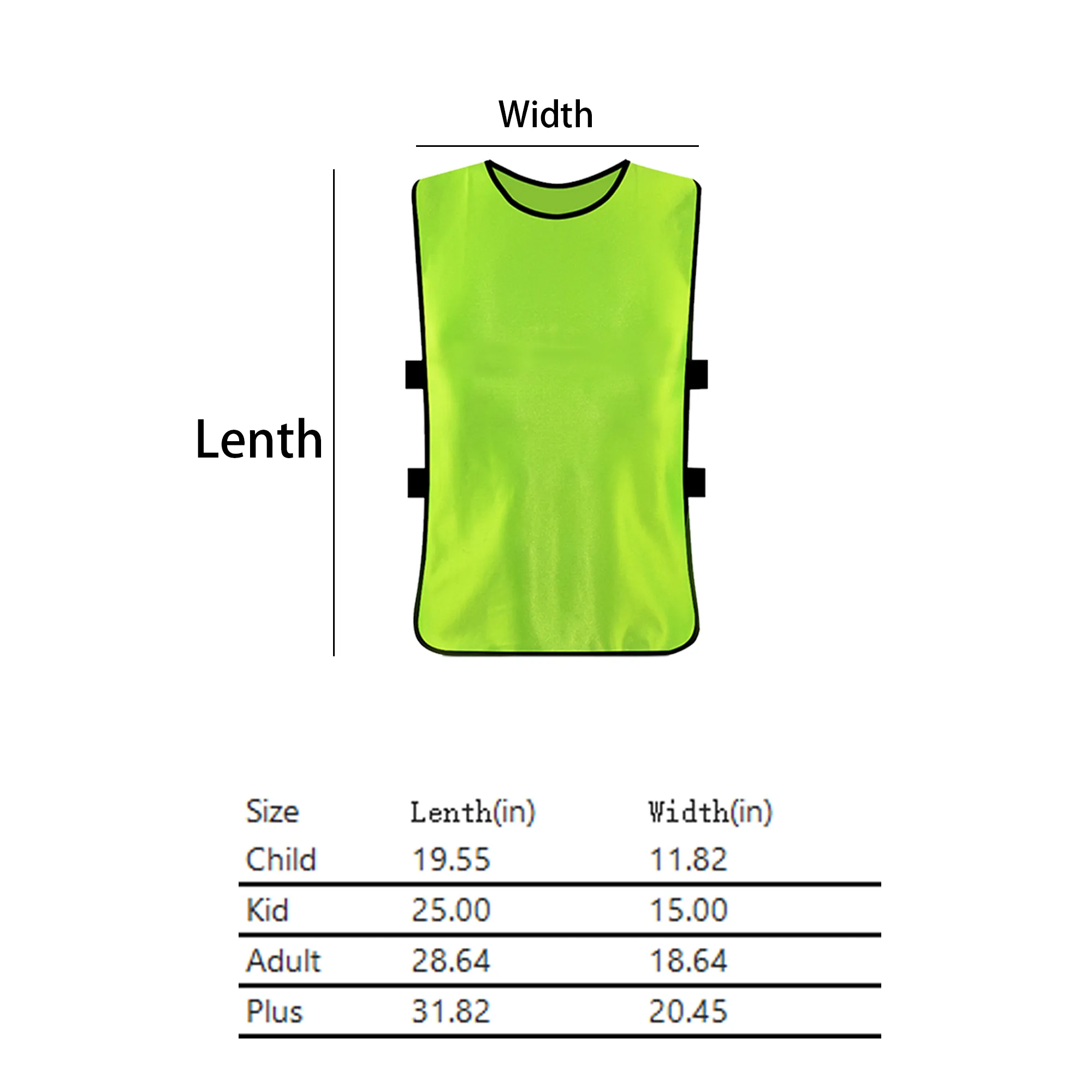 MOQ 10 Kids Mesh Training Sports Bib Vest Sleeveless 2