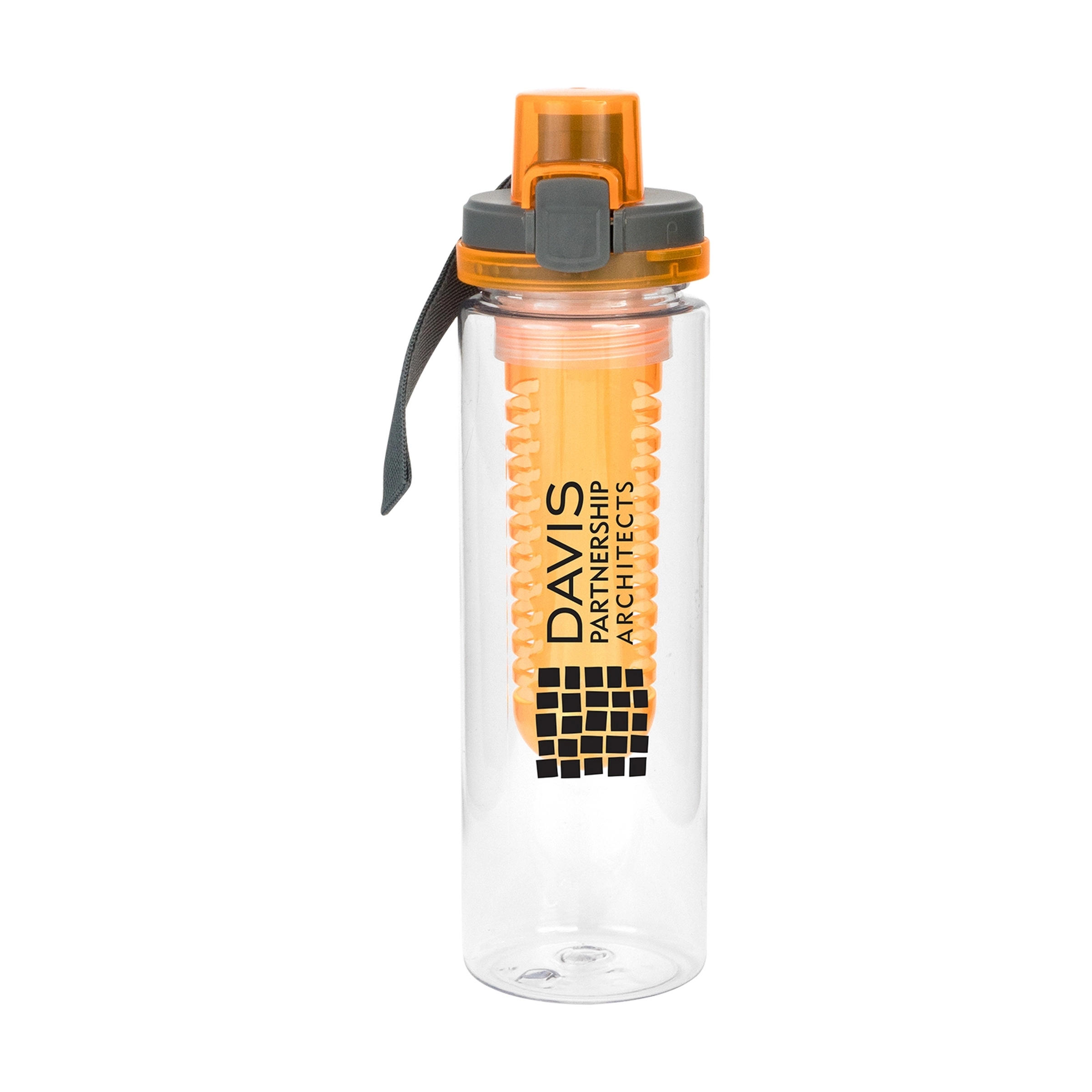 Locking Lid 24 oz. Recycled Bottle With Infuser 13