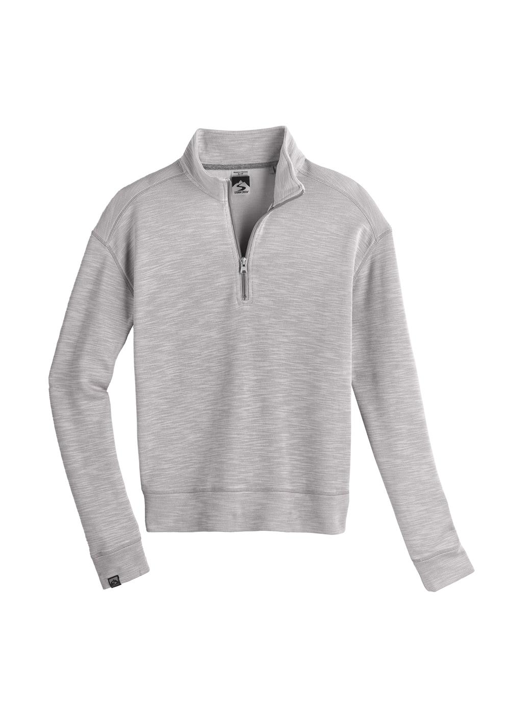 Storm Creek Women's Shoreliner Cotton/Bamboo Blend Quarter Zip 23